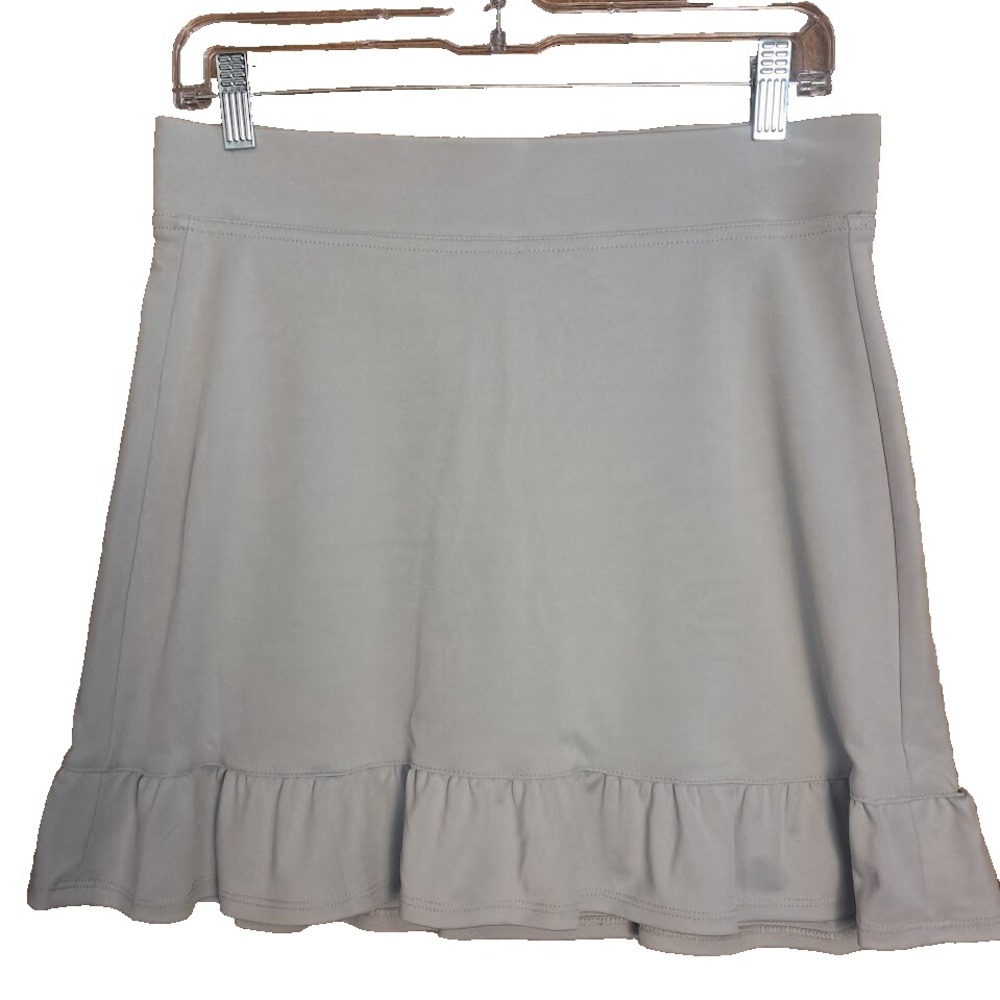 BERMUDA SANDS Women's‎ Brooke XP Golf Skort Chrome Grey Athleisure Activewear